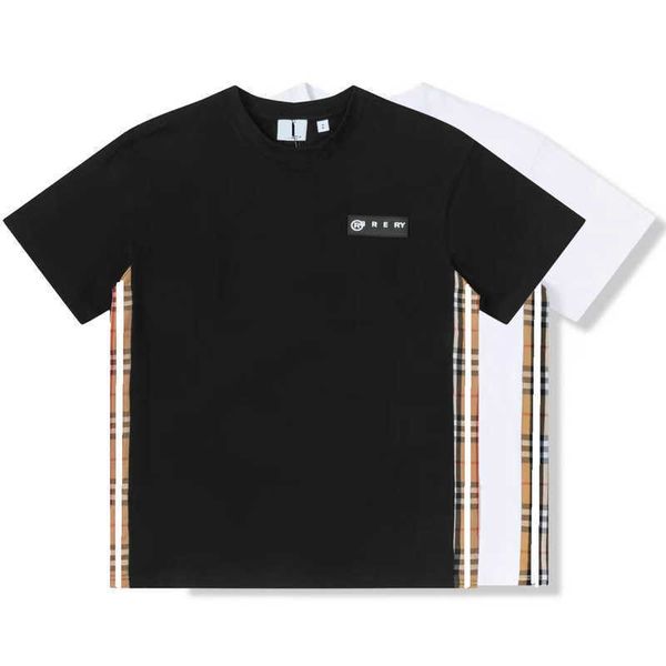 fashion men's t-shirts women shirts 2023 summer casual loose crew neck short sleeve tshirts white patchwork plaid 0i8zml7d, White;black
fashion men's t-shirts women shirts 2023 summer casual loose crew neck short sleeve tshirts white patchwork plaid 0i8zml7d, White;black
