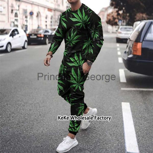 men's tracksuits autumn men's long sleeves tshirttrousers 2piece set 3d weed plant leaf print new oneck tracksuit man streetwear s, Gray
men's tracksuits autumn men's long sleeves tshirttrousers 2piece set 3d weed plant leaf print new oneck tracksuit man streetwear s, Gray