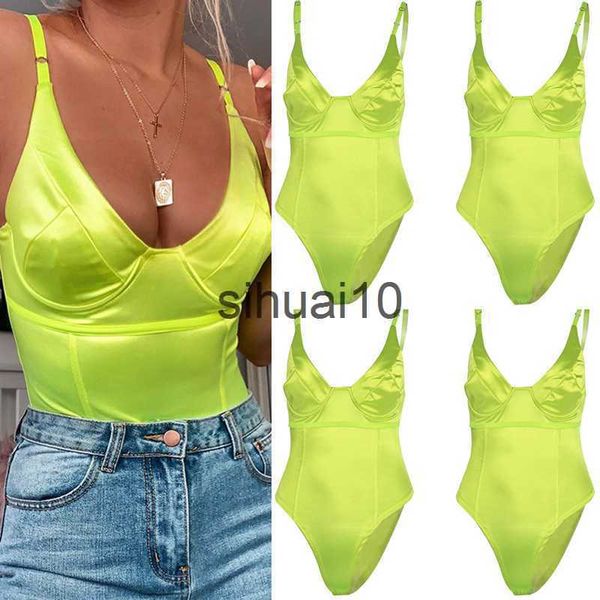 women's t-shirt women satin bodysuit lingerie camisol dropshipping v neck straps stretch leotard jumpsuit body playsuits backless j230, White
women's t-shirt women satin bodysuit lingerie camisol dropshipping v neck straps stretch leotard jumpsuit body playsuits backless j230, White
