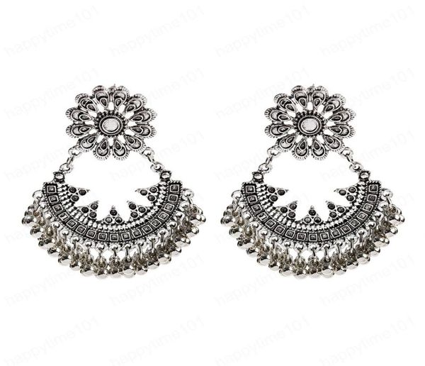 vintage flower earrings for women brincos ethnic boho bells tassel jhumka earrings indian jewelry1927664, Silver
vintage flower earrings for women brincos ethnic boho bells tassel jhumka earrings indian jewelry1927664, Silver