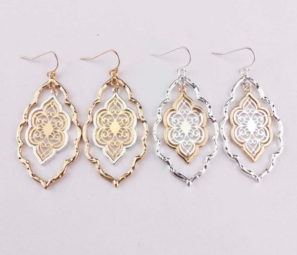 trendy cut out morocco dangle chandelier filigree two tone frame statement drop earrings for women earrings4011987, Silver
trendy cut out morocco dangle chandelier filigree two tone frame statement drop earrings for women earrings4011987, Silver