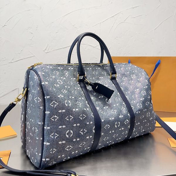 45cm womens designer denim duffel shoulder bags mens womens suitcase luggage sports pocket outdoor packs crossbody handbag large capacity pu
45cm womens designer denim duffel shoulder bags mens womens suitcase luggage sports pocket outdoor packs crossbody handbag large capacity pu