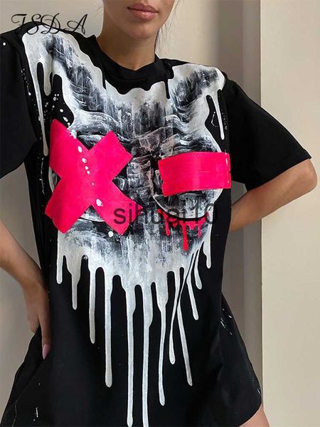 women's t-shirt fsda 2022 summer o neck y2k print t shirts women loose fashion casual short sleeve graphic black tee trendy oversized j, White
women's t-shirt fsda 2022 summer o neck y2k print t shirts women loose fashion casual short sleeve graphic black tee trendy oversized j, White