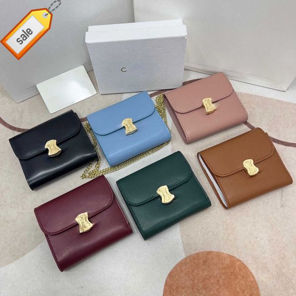 brand designer change purse card pack handbag sailin new women's leather purses chain multi-function card cow three-fold wallet butterf
brand designer change purse card pack handbag sailin new women's leather purses chain multi-function card cow three-fold wallet butterf