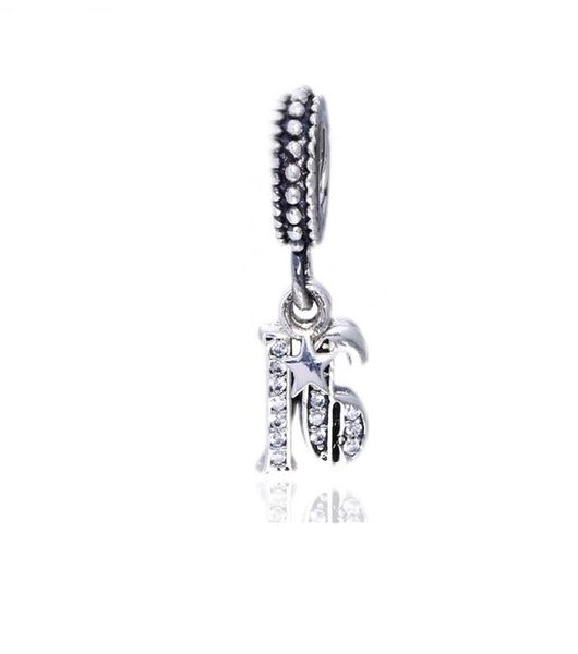 new authentic 925 sterling silver bead clear crystal 16 years of love hanging diy charms fit original european women bracele jewel3644835, Black
new authentic 925 sterling silver bead clear crystal 16 years of love hanging diy charms fit original european women bracele jewel3644835, Black