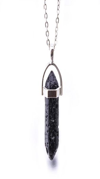 black lava stone hexagon prism pendant diy aromatherapy essential oil perfume diffuser pendant with 50cm stainless steel chain nec1742015, Silver
black lava stone hexagon prism pendant diy aromatherapy essential oil perfume diffuser pendant with 50cm stainless steel chain nec1742015, Silver