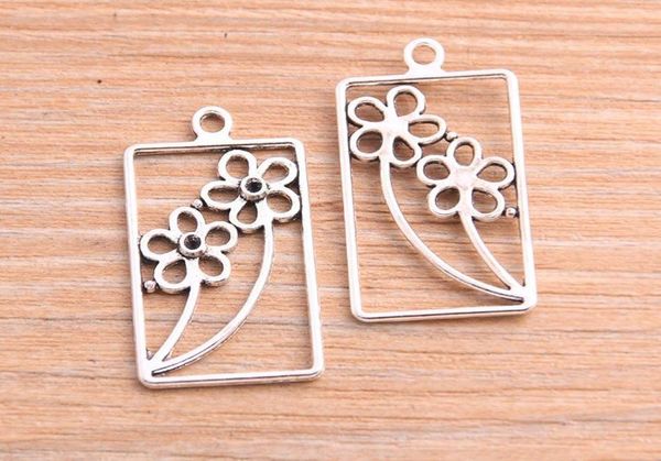 100pcslot tibetan silver alloy flower charms pendant for jewelry making 19x34mm2641777, Bronze;silver
100pcslot tibetan silver alloy flower charms pendant for jewelry making 19x34mm2641777, Bronze;silver