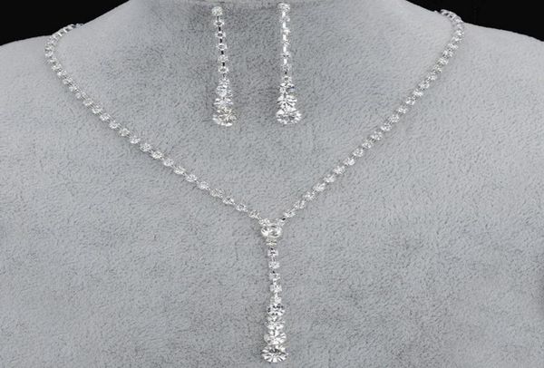 luxury crystal bridal jewelry set silver gold plated necklace diamond earrings wedding jewelry sets for bride bridesmaids party ac3732861
luxury crystal bridal jewelry set silver gold plated necklace diamond earrings wedding jewelry sets for bride bridesmaids party ac3732861