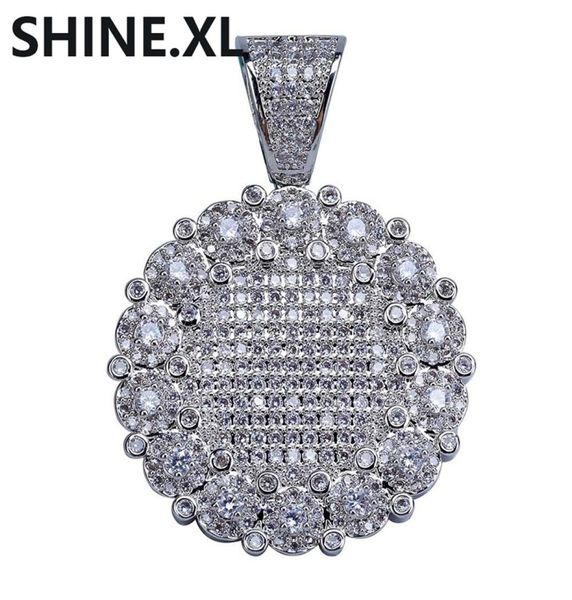 hip hop round cluster medallion gold pendant necklace chain charm silver color bling cubic zircon men women for gift1623673
hip hop round cluster medallion gold pendant necklace chain charm silver color bling cubic zircon men women for gift1623673