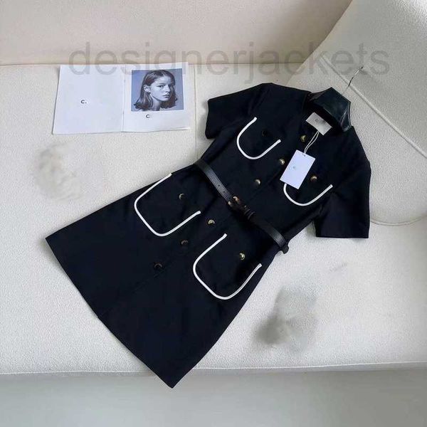 basic & casual dresses designer 23 summer new celebrity style elegant temperament age reducing triumphal arch metal buckle contrast embellis, Black;gray
basic & casual dresses designer 23 summer new celebrity style elegant temperament age reducing triumphal arch metal buckle contrast embellis, Black;gray