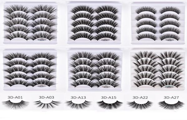 new 5 pairs soft fake 3d mink hair false eyelashes handmade wispy fluffy long faux mink lashes natural eye makeup tools3679199
new 5 pairs soft fake 3d mink hair false eyelashes handmade wispy fluffy long faux mink lashes natural eye makeup tools3679199