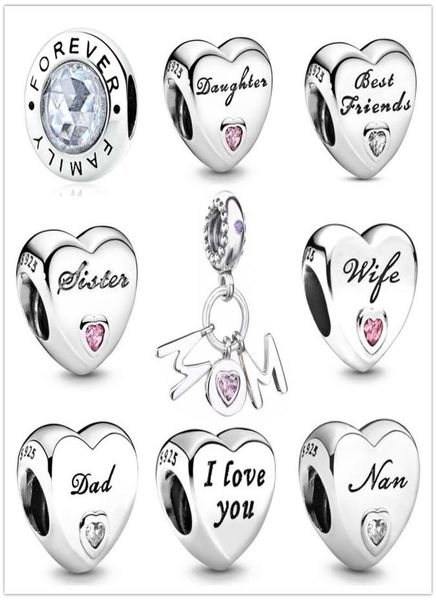 heart shape sister dad mom daughter beads fit original charms silver 925 bracelet trinket jewelry for women diy making4089929, Blue;slivery
heart shape sister dad mom daughter beads fit original charms silver 925 bracelet trinket jewelry for women diy making4089929, Blue;slivery