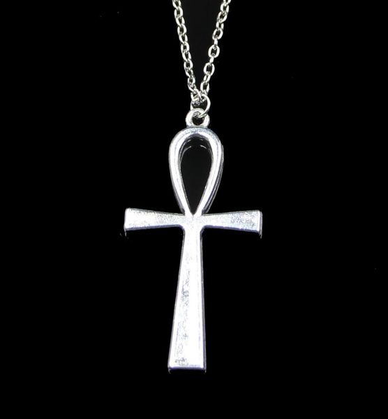 fashion 5228mm cross egyptian ankh life symbol pendant necklace link chain for female choker necklace creative jewelry party gift8171200, Silver
fashion 5228mm cross egyptian ankh life symbol pendant necklace link chain for female choker necklace creative jewelry party gift8171200, Silver