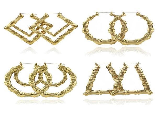 luxury jewelry multiple shapes hiphop dance nightclub ethnic large earrings designer vintage gold bamboo hoop earrings for women 98496893, Golden;silver
luxury jewelry multiple shapes hiphop dance nightclub ethnic large earrings designer vintage gold bamboo hoop earrings for women 98496893, Golden;silver