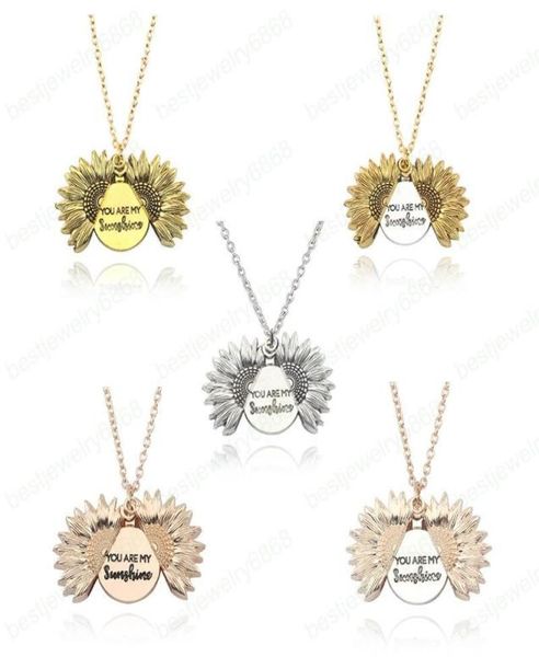 new women gold necklace custom you are my sunshine open locket pendant necklaces flower jewelry christmas gift4639390, Silver
new women gold necklace custom you are my sunshine open locket pendant necklaces flower jewelry christmas gift4639390, Silver