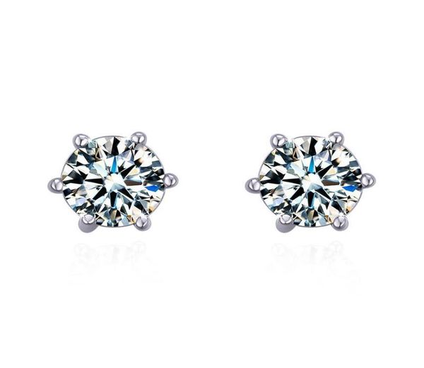 classic stud 100 925 sterling silver created moissanite gemstone anniversary wedding earrings fine jewelry gift whole2949700, Golden;silver
classic stud 100 925 sterling silver created moissanite gemstone anniversary wedding earrings fine jewelry gift whole2949700, Golden;silver