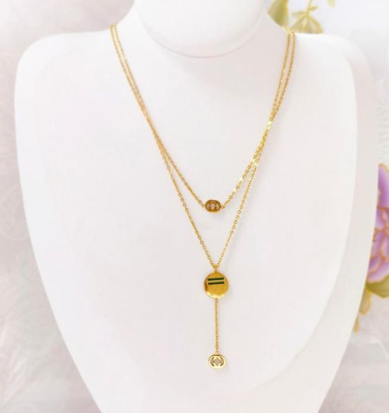 fashion women luxury designer necklace choker pendant chain 18k gold plated stainless steel letter necklaces statement jewelry acc1335769, Silver
fashion women luxury designer necklace choker pendant chain 18k gold plated stainless steel letter necklaces statement jewelry acc1335769, Silver