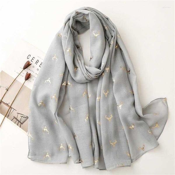 scarves 2023 viscose cotton soft scarf women bronzing antlers multicolor curling thin gauze shawl, Blue;gray
scarves 2023 viscose cotton soft scarf women bronzing antlers multicolor curling thin gauze shawl, Blue;gray