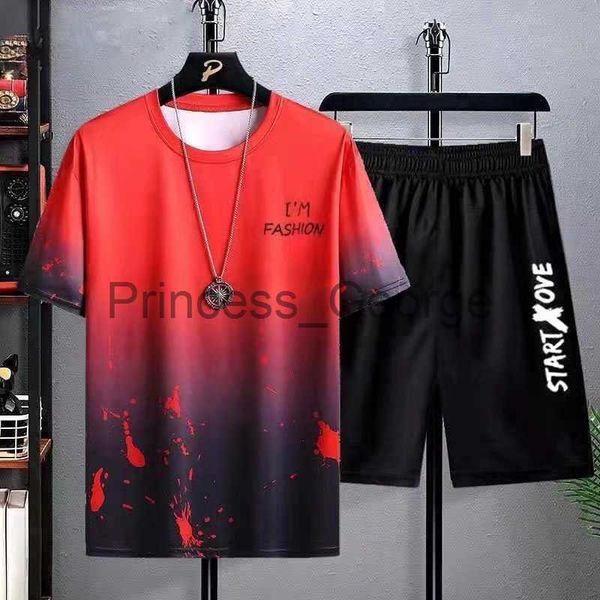 men's tracksuits men suit gradient summer short sleeve tshirt set fashion 2 piece streetwear 3d printed sports beach shorts sportswear, Gray
men's tracksuits men suit gradient summer short sleeve tshirt set fashion 2 piece streetwear 3d printed sports beach shorts sportswear, Gray