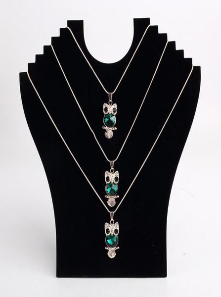 new arrival necklace bust jewelry pendant chain display holder stand neck easel showcase black color7018750
new arrival necklace bust jewelry pendant chain display holder stand neck easel showcase black color7018750