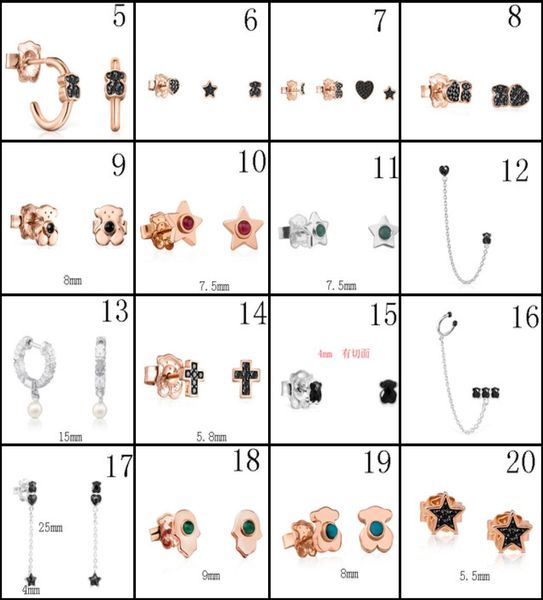 2020 100 925 sterling silver bear stud earrings classic pierced stud earrings jewelry manufacturers whole 73281848, Golden;silver
2020 100 925 sterling silver bear stud earrings classic pierced stud earrings jewelry manufacturers whole 73281848, Golden;silver