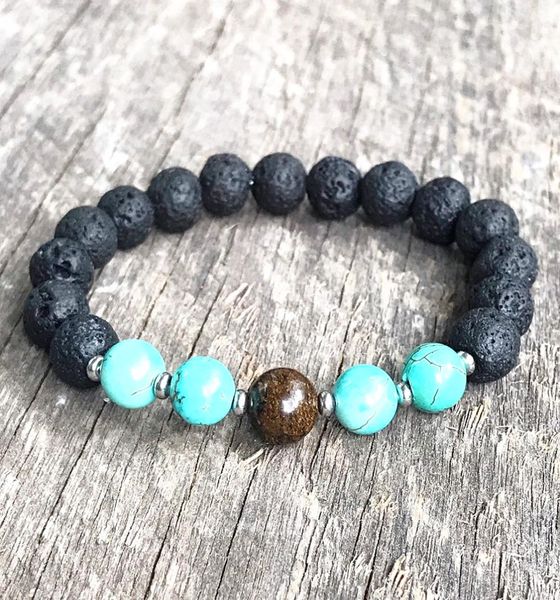 mg0931 genuine hubei turquoise energy bracelet lava stone stretch bracelet trendy meditation yoga jewelry6804383, Black
mg0931 genuine hubei turquoise energy bracelet lava stone stretch bracelet trendy meditation yoga jewelry6804383, Black