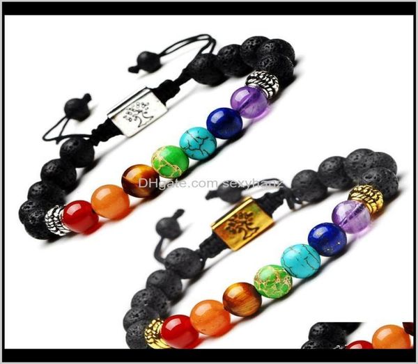 beaded strands jewelry yoga handmade 7 chakra tree of life charm lava stones multicolor beads rope bracelet women men bra4692659, Black
beaded strands jewelry yoga handmade 7 chakra tree of life charm lava stones multicolor beads rope bracelet women men bra4692659, Black