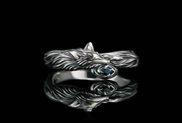 vintage silver plated fox ring blue cz stone rings for men women punk gothic party jewelry gift whole4787571
vintage silver plated fox ring blue cz stone rings for men women punk gothic party jewelry gift whole4787571