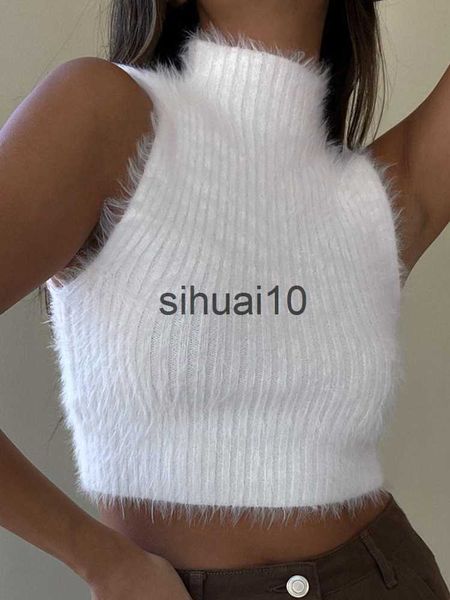 women's t-shirt rapwriter casual knit crop basic solid t-shirt women chic crew neck sleeveless tee stretch skinny cropped feminina outf, White
women's t-shirt rapwriter casual knit crop basic solid t-shirt women chic crew neck sleeveless tee stretch skinny cropped feminina outf, White