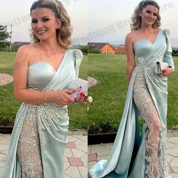 urban dresses pretty luxuriou elegant pleated lady backless high fork lace one shoulder sleeve evening party 230627, White;black
urban dresses pretty luxuriou elegant pleated lady backless high fork lace one shoulder sleeve evening party 230627, White;black