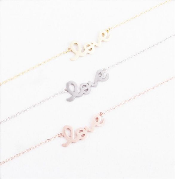 fashion shapes of letters goldcolor love plated necklace pendant necklace for women gift whole6735733, Silver
fashion shapes of letters goldcolor love plated necklace pendant necklace for women gift whole6735733, Silver