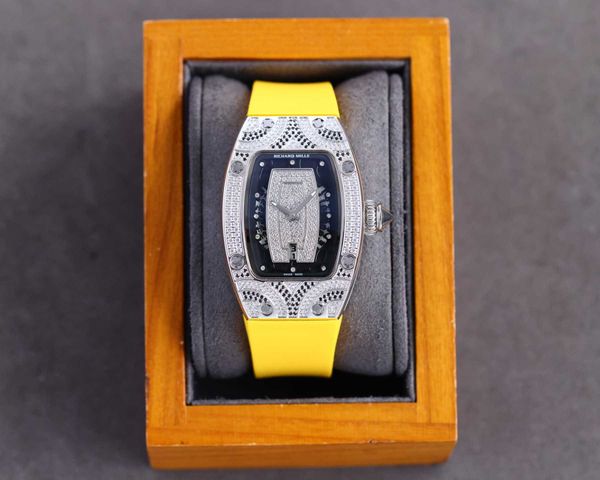 fantastic diamond r i c h a r d luxury super style female wrist watches rm007 rm07-01 montre designer high-end quality iced out bezel for wo, Slivery;brown
fantastic diamond r i c h a r d luxury super style female wrist watches rm007 rm07-01 montre designer high-end quality iced out bezel for wo, Slivery;brown