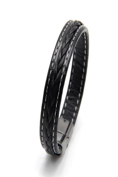 new men jewelry punk black brown braided leather bracelet for men magnetic clasp bangles gifts6891998, Golden;silver
new men jewelry punk black brown braided leather bracelet for men magnetic clasp bangles gifts6891998, Golden;silver