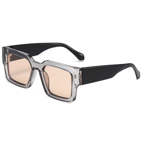 sunglasses thick frame wide leg punk fashion ins sunglasses for men and women, White;black
sunglasses thick frame wide leg punk fashion ins sunglasses for men and women, White;black