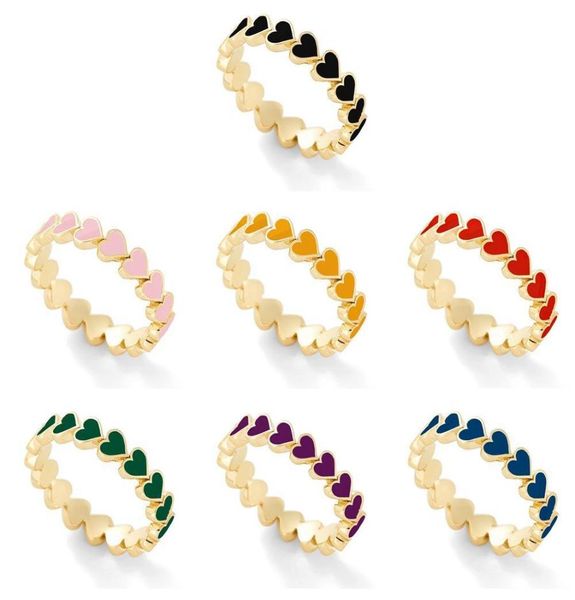 fashion 18k gold band rings classic red pink enameled love heart finger ring women girls party metal jewelry6488864, Silver
fashion 18k gold band rings classic red pink enameled love heart finger ring women girls party metal jewelry6488864, Silver