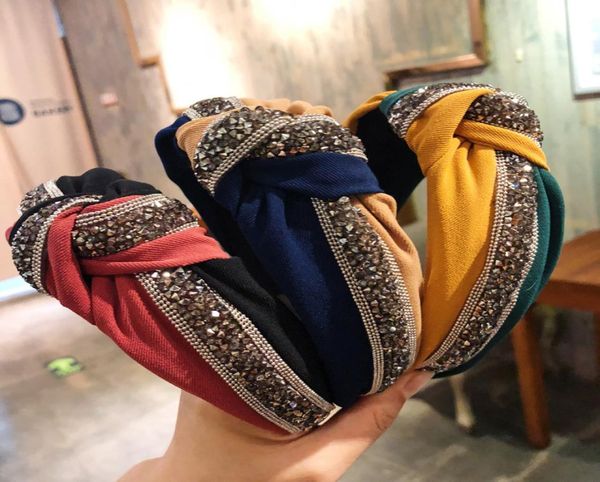1pc crystal wide headband fashion women girls patchwork shiny hair hoop cross knot bow hairband gift9754789, Silver
1pc crystal wide headband fashion women girls patchwork shiny hair hoop cross knot bow hairband gift9754789, Silver
