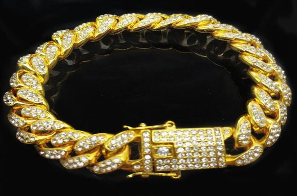 new mens hip hop gold bracelets simulated diamond bracelets jewelry fashion iced out miami cuban link chain bracelet4490159, Black
new mens hip hop gold bracelets simulated diamond bracelets jewelry fashion iced out miami cuban link chain bracelet4490159, Black