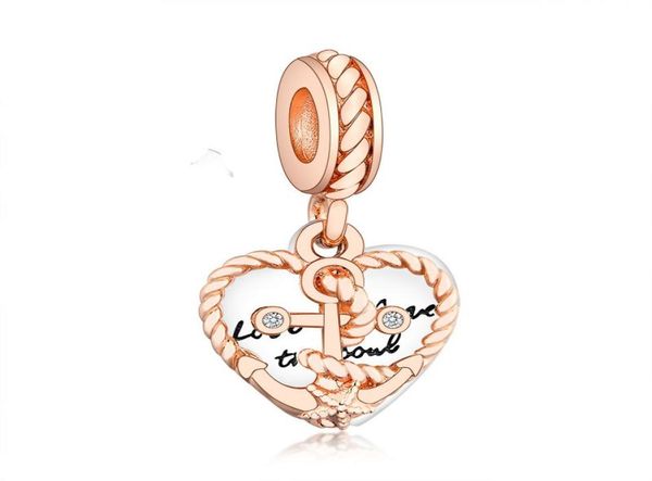 authentic 925 sterling silver rope heart love anchor dangle charms pendant beads fit brand charm bracelet diy jewelry3127320, Black
authentic 925 sterling silver rope heart love anchor dangle charms pendant beads fit brand charm bracelet diy jewelry3127320, Black