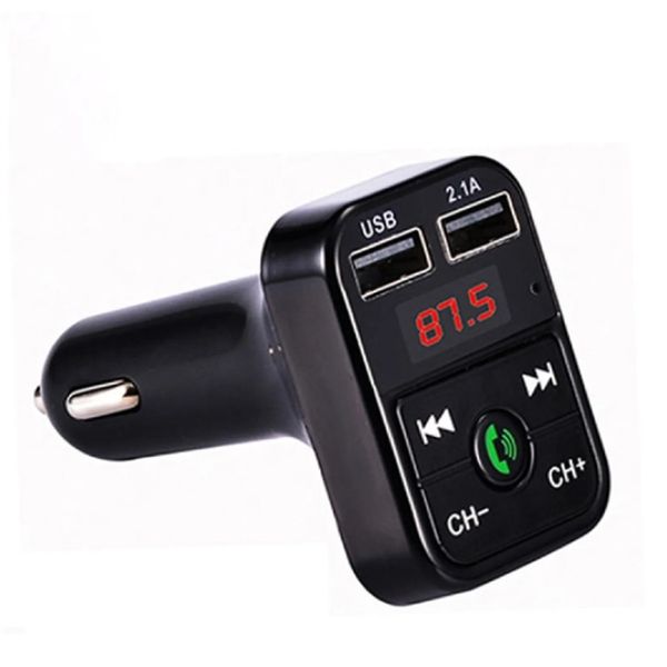 b2 dual usb charging bluetooth fm transmitter mp3 music player car kit, support hands-call & tf card & u disk
b2 dual usb charging bluetooth fm transmitter mp3 music player car kit, support hands-call & tf card & u disk