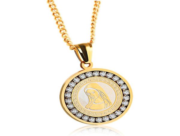 european male stainless steel guadalupe madonna virgin mary religious inlay crystal zircona pendant necklace man jewelry accessory4126406, Silver
european male stainless steel guadalupe madonna virgin mary religious inlay crystal zircona pendant necklace man jewelry accessory4126406, Silver