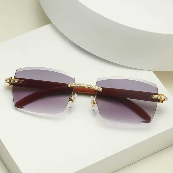 original of individuality fashion inlaid wood sunglasses handsome anti ultraviolet female men's frameless diamond sunglasses, White;black
original of individuality fashion inlaid wood sunglasses handsome anti ultraviolet female men's frameless diamond sunglasses, White;black