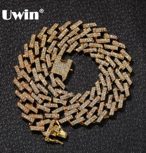 uwin drop fashion iced prong cuban link chains necklaces 15mm mutilcolored blueblack rhinestones hiphop jewelry mens t23427470, Silver
uwin drop fashion iced prong cuban link chains necklaces 15mm mutilcolored blueblack rhinestones hiphop jewelry mens t23427470, Silver