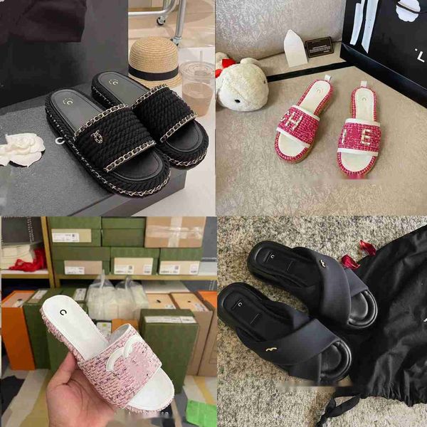 paris 2023 luxury designer slippers woman sandals channel shoes casual female mules flats slides beach low heel flip flops ladies fashion fo, Black
paris 2023 luxury designer slippers woman sandals channel shoes casual female mules flats slides beach low heel flip flops ladies fashion fo, Black