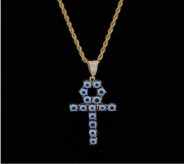 blue color egyptian ankh key of life necklace 18k gold plated copper cross pendant cubic zirconia hip hop jewelry8693944, Silver
blue color egyptian ankh key of life necklace 18k gold plated copper cross pendant cubic zirconia hip hop jewelry8693944, Silver