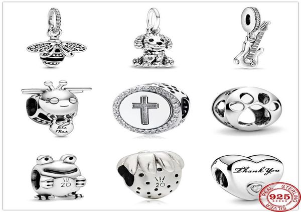 925 sterling silver electric guitar bee mine poodle puppy dog dangle diy fine beads fit original charm bracelet jewelry3889376, Blue;slivery
925 sterling silver electric guitar bee mine poodle puppy dog dangle diy fine beads fit original charm bracelet jewelry3889376, Blue;slivery