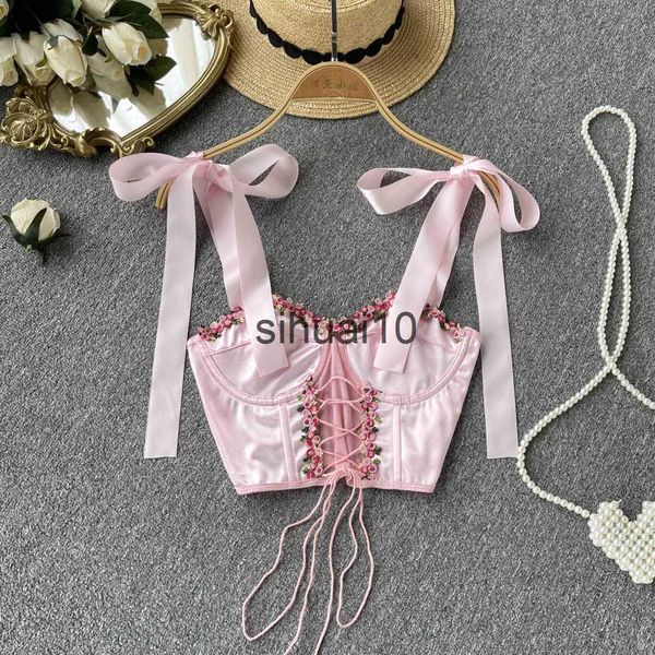 women's t-shirt bows camisole sweet lace-up bra female camis diamond fishbone spicy girl tank sleeveless crop women clothes dropshippin, White
women's t-shirt bows camisole sweet lace-up bra female camis diamond fishbone spicy girl tank sleeveless crop women clothes dropshippin, White
