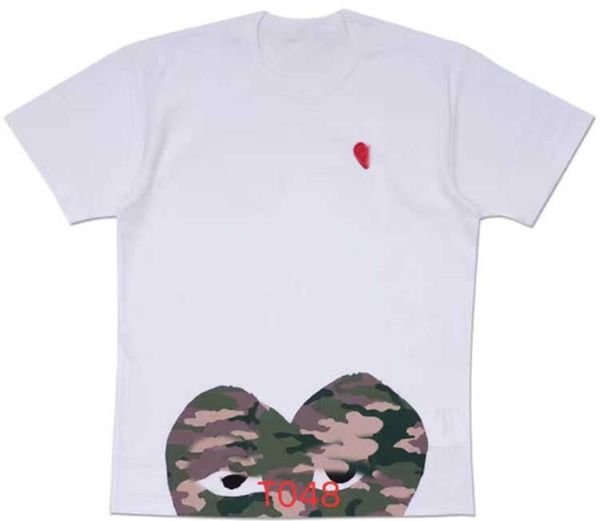 men's t-shirts fashion mens play t shirt designer red heart commes casual women s des, White;black
men's t-shirts fashion mens play t shirt designer red heart commes casual women s des, White;black