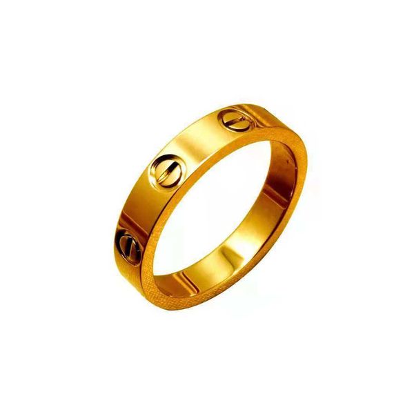 original designer carti titanium steel ring colorless 18k rose gold band diamond simple men's wedding celebrity same gift with logo, Golden;silver
original designer carti titanium steel ring colorless 18k rose gold band diamond simple men's wedding celebrity same gift with logo, Golden;silver