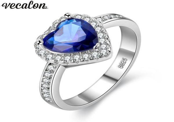 vecalon fashion female ring heart blue diamonique cz stone 925 silver filled engagement wedding band ring for women gift8189827, Slivery;golden
vecalon fashion female ring heart blue diamonique cz stone 925 silver filled engagement wedding band ring for women gift8189827, Slivery;golden