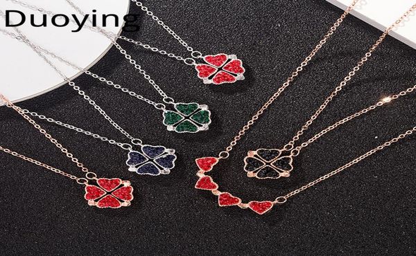 duoying zircon pendant doublesided fourleaf clover necklace love heart zircon choker christmas gift flower women necklaces5678547, Silver
duoying zircon pendant doublesided fourleaf clover necklace love heart zircon choker christmas gift flower women necklaces5678547, Silver